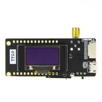 TTGO LoRa32 V2.1 Modul Nirkabel WIFI Gigi Biru 433/868/915Mhz Modul ESP32 0.96 Inci IP5306