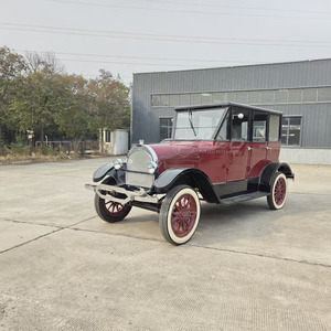Voiture électrique classique vintage rouge populaire, modèle ancien, très demandée, pour le tourisme, 5 places - Product Image 1