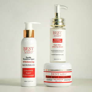 Fast Bleaching <strong>Gluta</strong> Sets Whitening Dark Spot Correcting Natural Super Skin Body Cream Soap Face Serum Face Care Skin Care Set - Product Image 5