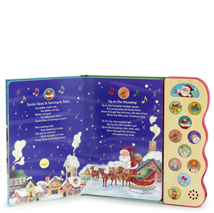 <span class=keywords><strong>Libro</strong></span> Interactivo con Sonidos Temáticos Navideños, <span class=keywords><strong>Libro</strong></span> <span class=keywords><strong>de</strong></span> Audio con Música Navideña, Tapa Dura, Encuadernación Perfecta, para Niños Pequeños y Preescolares - Product Image 3