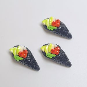 Riso per Sushi Finto in Resina, Decorazione per Vetrine di Ristoranti <span class=keywords><strong>Giapponesi</strong></span>, Oggetto di Scena per Fotografia, Decorazione da Tavolo - Product Image 2
