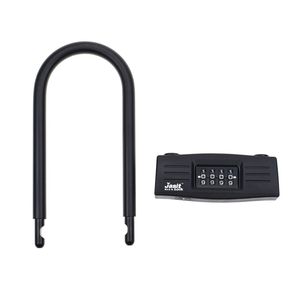 Verrou de sécurité en <span class=keywords><strong>U</strong></span> pour scooter électrique, moto, vélo, anti-coupe, <span class=keywords><strong>antivol</strong></span>, combinaison à 4 chiffres, YH9223 - Product Image 2