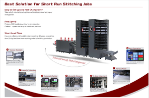 Máquina automática HA610 de 10 contenedores de papel, máquina de Clasificación <span class=keywords><strong>Industrial</strong></span> de hojas de libros digitales, máquina de clasificación de papel A3 A4 con grapadora - Product Image 6