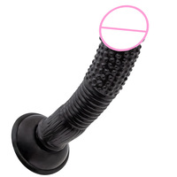 Vibrateur réaliste en PVC portable, en silicone souple, pour stimulation lesbienne, jouet sexuel pour adultes