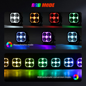 Barra de Luces LED RGB de 12V 24V de 14 22 Pulgadas para Todoterreno, Resistente al Agua, Enlazable, para Canam Ranger - Product Image 2