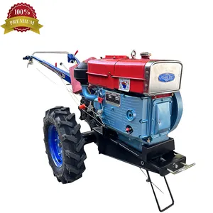 Vendedor caliente Eficiente Economía de combustible Sistema de frenado confiable Maquinaria agrícola Equipo Tractor para caminar Fabricante en China