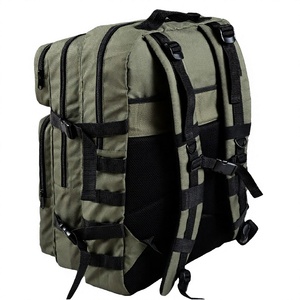 Sac à dos de sport tactique unisexe léger et durable, en Cordura 600D enduit PVC, avec système Molle, personnalisable, multi-compartiments, ceintures imperméables - Product Image 1