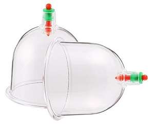 Vente en gros 12 pièces ensembles de ventouses en plastique jetables pour thérapie musculaire sous vide <span class=keywords><strong>Hijama</strong></span> Massage du corps/du dos vente en gros de ventouses en plastique - Product Image 2