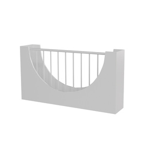 Parterre de fleurs créatif d'extérieur, séparateur en métal forgé, support de jardinière combiné, design irrégulier YS03 - Product Image 2