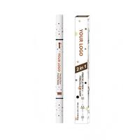 Stylo à points double tête hautement personnalisable, facile à utiliser, séchage rapide, imperméable, vegan, pour le maquillage des yeux