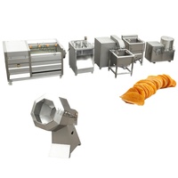 La ligne de production semi-automatique de chips de pommes de terre est utilisée pour l'industrie de transformation de snacks à petite ou moyenne échelle et l'usine alimentaire