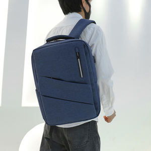 Unisex Luxury <b>Leather</b> Briefcase with Smart Screen Soft Bag Laptop Briefcases OEM ODM Ready for Export WaterProof <b>Backpacks</b> - Product Image 5