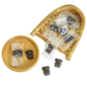 Vitamina para adultos comida saludable sabor natural caramelos gomosos Ginseng Maca extracto para reponer energía 5g por grano - Product Image 1