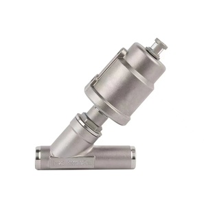 1,5 pulgadas 38,1 MM nuevo producto explosión Acero inoxidable SS304 SS316L soldadura ángulo neumático válvulas de asiento con cabeza de acero inoxidable - Product Image 2
