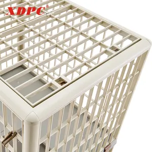 XDPC yeni tasarım çift katmanlı köpek kulübesi plastik köpek kafesleri