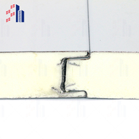 Panneaux sandwich PU ignifuges et isolants pour murs extérieurs SH Korea Board, pour chambre froide d'hôtel, insonorisants, écologiques, toiture 200 mm