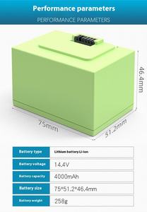 <span class=keywords><strong>Batterie</strong></span> de nettoyage neuve 14,4 V 3500 mAh ABL-D1 pour <span class=keywords><strong>iRobot</strong></span> Roomba série I <span class=keywords><strong>I7</strong></span> <span class=keywords><strong>I7</strong></span>+ I8 E5 7150 7550 E5150 E5152 4624864 ABL-D1 - Product Image 5