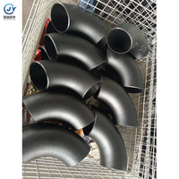 Manchon en acier au carbone noir haute pression ASME B16.9 ASTM A420 WPL6, forgé, soudé, surface peinte, 90 degrés