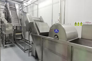 Rodamiento de Bomba de Motor para Máquina de Limpieza Industrial de Carne <span class=keywords><strong>Gofun</strong></span> GFM-QX, para Lavado Multifuncional de Frutas y Verduras - Product Image 4