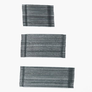 מותאם אישית מיקרו <span class=keywords><strong>rebar</strong></span> בטון חיזוק פלדה מיוחד קצה וו סוג חוט סיבי פלדה בשורה מחיר סיבים פלדה לכל טון - Product Image 2
