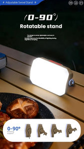 Lámpara LED para Camping, Impermeable IP44, con Batería de Litio, Control Remoto, Construcción Metálica, para Colgar en Tiendas de Campaña, Iluminación de Emergencia - Product Image 4