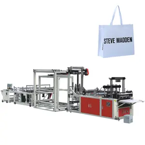 Sac boîte en tissu Non tissé, multifonctionnel et écologique, fait main, Machine de fabrication de sac, prix entièrement automatique, ml