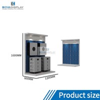 Étagère murale de présentation d'énergie solaire pour appareils électriques