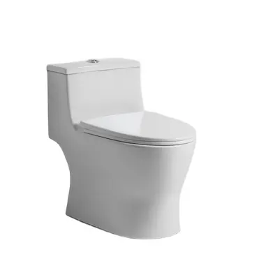 Bathroom Sanitary Wares Chinese WC One Piece siphonic Toilet with Sink High level Water closet easy clean