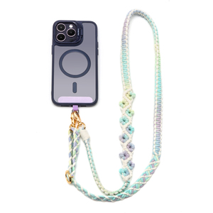 Lanière réglable en polyester <span class=keywords><strong>pour</strong></span> téléphone portable, <span class=keywords><strong>bandoulière</strong></span> universelle <span class=keywords><strong>pour</strong></span> tous les smartphones, compatible avec les <span class=keywords><strong>étui</strong></span>s de téléphone - Product Image 2