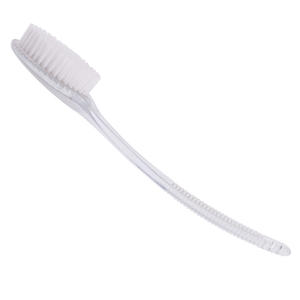 Brosse de bain en plastique à long manche avec poils doux pour le massage du dos sous la douche et les soins corporels - Product Image 4