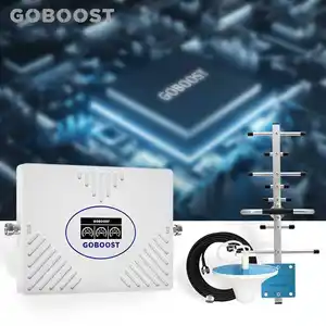 GOBOOST携帯電話リピーター8501900 2100 mhz CPAトライバンド携帯電話ネットワークgsm3G4G信号ブースターカナダアメリカ用