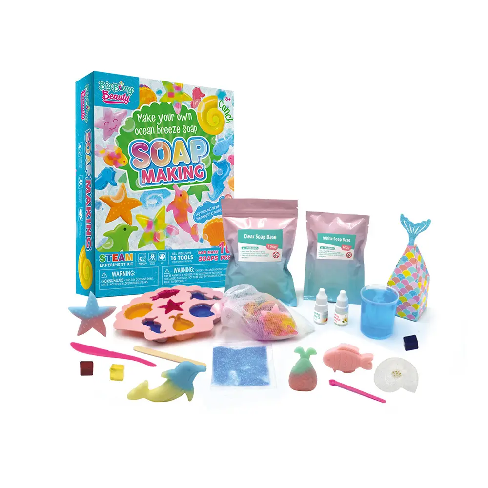 BIG BANG BEAUTY DIY Soap Making Kit Make Your Own Soap Make Kit Educational Science Kits for Kids