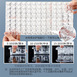 Huikang Commercial Ice Maker 120 150 200 Kg Cube Ice Machine High Productivity For Milk Tea Shop Hotel - Product Image 1