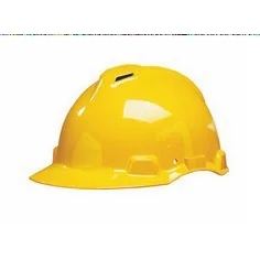 3ม.™หมวกกันน็อคมีรูระบายอากาศสีเหลือง G22C-GU พร้อมอุปกรณ์เสริมที่คาดผมพลาสติก - Product Image 1