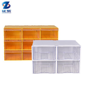 Clear Plastic Home Storage & Organisation Home Storage Organisation Kunststoff-Kunststoff-Lager einheit mit Schubladen