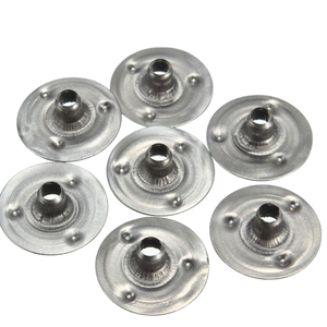 Supports de mèches en cire de soja D&G DIY, supports métalliques, languettes de maintien, base à sertir, capacité de 50 ml pour mèches simplement enfilées - Product Image 1