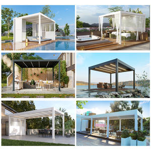 Pérgola con Gazebo para Asador y Cocina al Aire Libre Motorizada QINGYING - Product Image 2