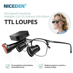 Loupe dentaire TTL ultra-légère NICEDEN 3,3x/3,7x avec distance pupillaire personnalisable (veuillez contacter le service client) - Product Image 5