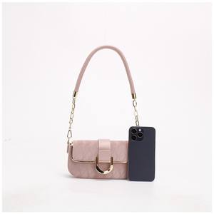Women's Fashion All-Season PU <b>Shoulder</b> <b>Bag</b> with Single Strap Zip Closure and Polyester Lining - Product Image 5