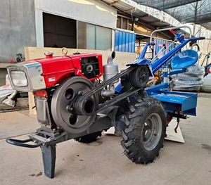 Tractor <span class=keywords><strong>de</strong></span> <span class=keywords><strong>Mano</strong></span> a Diésel <span class=keywords><strong>de</strong></span> 8-32 HP con Rotocultivador para Preparación <span class=keywords><strong>de</strong></span> Terrenos Agrícolas Familiares - Product Image 3