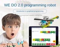 Juguete Educativo para Niños, Programable, Electrónico, de ABS, para Armar y Construir, con Temática de Animales y Naturaleza, para Edades de 8 a 13 Años, Wedo2.0