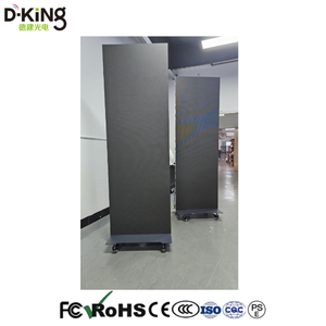 Pantalla Publicitaria Digital Plegable D-King para Interiores P1.25 P1.56 P1.66 P1.86 P2 P2.5 P3, Cartel a Todo Color, Pantalla Plegable de Tres Secciones - Product Image 2