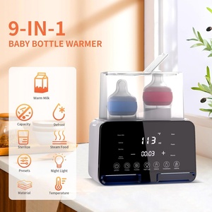 Calentador de Leche para Bebés Inteligente de Doble Biberón con Temperatura Constante, Pantalla Táctil, Calentador de Leche 2 en 1 - Product Image 3