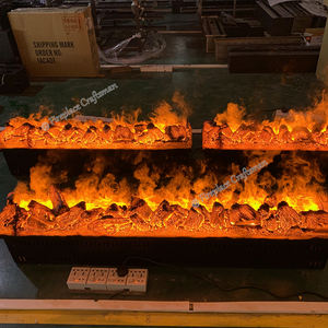 स्मार्ट वाईफ़ाई अशुद्ध लकड़ी लॉग नियंत्रण एलईडी लौ जल वाष्प डालने भाप चिमनी 3d जल वाष्प चिमनी - Product Image 6