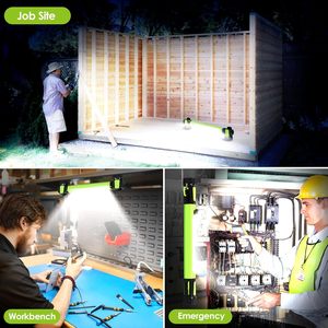 Rechargeable Work <b>Light</b> With 1200 LM Magnetic Underhood for Car Repairing/Inspection/Garage/<b>Workshop</b>/Emergency Round - Product Image 4