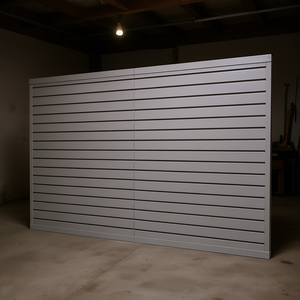 Paneles de PVC Gris para Pared de Garaje, 8 x 4 Pies, Diseño Modular, Tableros de Pared para Uso Doméstico, Impermeables, Estilo Moderno - Product Image 2