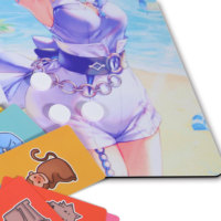Tapis de souris personnalisé de grande taille avec base en caoutchouc antidérapante pour ordinateur de bureau et consoles de jeu, impression par sublimation en gros