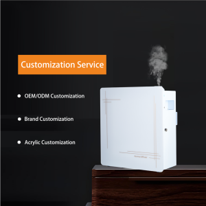 Diffuseur d'arômes puissant avec ventilateur intégré, diffuseur d'huiles essentielles pour aromathérapie, diffuseur de parfum pour hôtel, diffuseur d'arômes pour l'air ambiant - Product Image 3