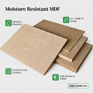 Panneaux muraux en bois de 18 mm en MDF/HDF mélaminé sans formaldéhyde, design moderne, pour meubles de chambre et décoration intérieure - Product Image 3