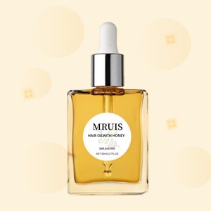 Huile capillaire au miel de marque privée - Lissante et hydratante avec du miel naturel, hydrate les cheveux secs, dompte les frisottis, booste la brillance - Product Image 6